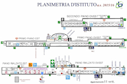 Disposizione delle classi dell'istituto Belotti